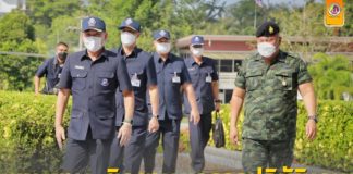 แม่ทัพภาคที่4 ให้การต้อนรับ พลเอก จีรัชญ์ บุญชญา ผู้บัญชาการหน่วยบัญชาการทหารพัฒนา และคณะ ในโอกาสเดินทางปฏิบัติราชการพร้อมติดตามผลการปฏิบัติงานในพื้นที่จังหวัดชายแดนใต้