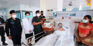 มทภ.4 เยี่ยมให้กำลังใจกำลังพลบาดเจ็บจากเหตุการณ์ความรุนแรงในพื้นที่ ขอบคุณในความกล้าหาญ พร้อมกำชับดูแลเรื่องสวัสดิการแก่กำลังพลอย่างดีที่สุด