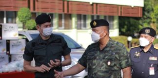 แม่ทัพภาคที่ 4 ร่วมแถลงผลการจับกุมขบวนการค้ายาเสพติดข้ามชาติ (เครือข่ายนายซอลหลี) พร้อมของกลางยาไอซ์ 585 กิโลกรัม มูลค่า 117 ล้านบาท