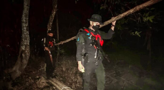 ทหารพรานเดินลาดตระเวนรักษาความปลอดภัย สร้างความเชื่อมั่นให้ประชาชนในพื้นที่