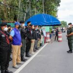 ตรวจเยี่ยมจุดตรวจบริการร่วมป้องกันและลดอุบัติเหตุทางถนนในช่วงเทศกาลสงกรานต์ ย้ำดูแลอำนวยความสะดวก สร้างความมั่นใจประชาชนตลอดห้วงรอมฎอน