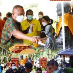 ประเพณีลากพระขึ้นเขาและสรงน้ำพระครูศรีรัตนากร (พ่อทวดสีแก้ว) ประจำปี 2565 เพื่อส่งเสริมอนุรักษ์ประเพณี วัฒนธรรมท้องถิ่น สร้างความสามัคคี และความผูกพันกันระหว่างคนในชุมชน