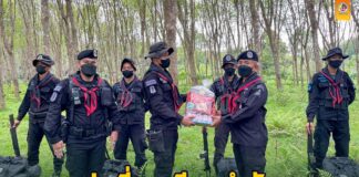 พบปะเยี่ยมเยียนกำลังพล เน้นย้ำมาตรการควบคุมพื้นที่ อำนวยความสะดวกห้วงรอมฎอน