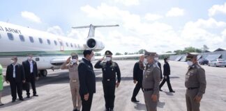 นายกรัฐมนตรี และคณะ ลงพื้นที่ตรวจราชการติดตามโครงการพระราชดำริในหลวงรัชกาลที่ 9 แก้ไขอุทกภัย อำเภอหาดใหญ่ จังหวัดสงขลา พร้อมมอบนโยบายแก่หัวหน้าส่วนราชการประจำจังหวัดพัทลุง