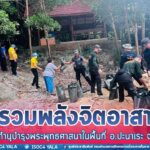 รวมพลังจิตอาสา พัฒนา ทำนุบำรุงพระพุทธศาสนาในพื้นที่ อ.ปะนาเระ จ.ปัตตานี