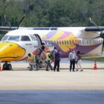 ไฟลท์แรก บินตรง เบตง คึกคัก นกแอร์ เปิดเคมเปญ เบตง หรอยแรง แหล่งใต้ สไตล์นกแอร์ นำนักท่องเที่ยว สัมผัสเสน่ห์เมืองในหมอก กระตุ้นเศรษฐกิจ จชต.