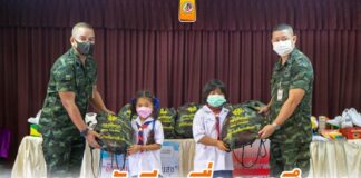 “ถุงยังชีพเพื่อการศึกษา” และ “จักรยาน สานฝัน ปันสุข” เพื่อเด็กๆ ตามแนวชายแดน