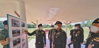 มทภ.4 ตรวจเยี่ยมการเตรียมความพร้อมต้อนรับ ผบ.ทบ. ในโอกาสเดินทางตรวจเยี่ยมหน่วยฝึกทหารใหม่ในพื้นที่กองทัพภาคที่ 4 ผลัดที่ 1 ประจำปี 2565