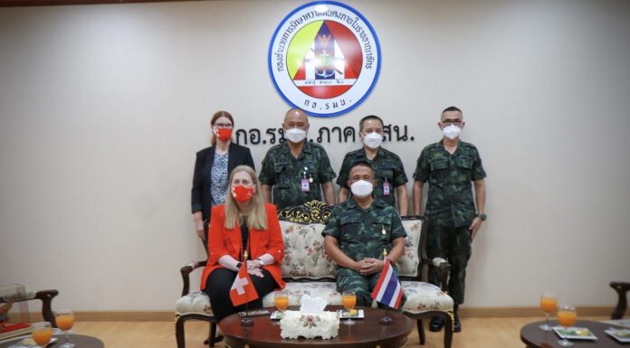 เอกอัครราชทูตสมาพันธรัฐสวิสประจำประเทศไทย เข้าพบปะ อำลาในโอกาสครบวาระ ดำรงตำแหน่งเอกอัครราชทูต สมาพันธรัฐสวิส ประจำประเทศไทย