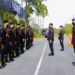 ตรวจเยี่ยมพบปะกำลังพลตามจุดตรวจ ด่านตรวจ ในพื้นที่ จ.นราธิวาส