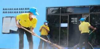 รวมใจจิตอาสาในพื้นที่ ร่วมทาสีมัสยิดดารุลฮูดา เพื่อบูรณศาสนสถานภายใต้สังคมพหุวัฒนธรรมชายแดนใต้