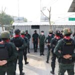 รอง ผอ.รมน.ภาค 4 สน. ตรวจเยี่ยมชุดปฏิบัติการ หมวดเฉพาะกิจหน่วยปฏิบัติการยะลา 13 (กรงปินัง) อ.กรงปินัง จ.ยะลา