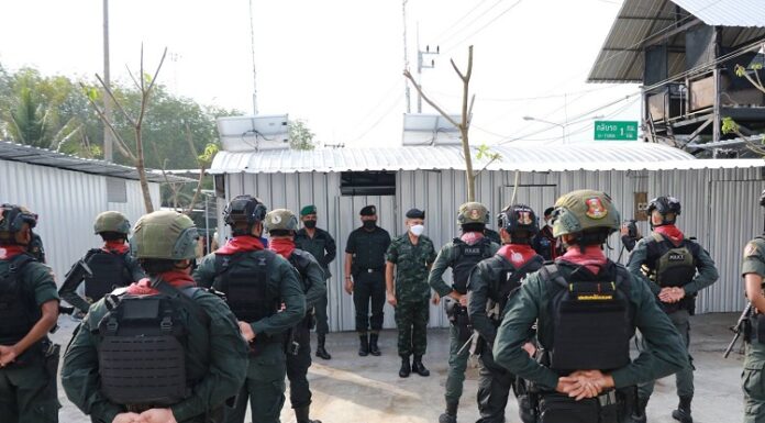 รอง ผอ.รมน.ภาค 4 สน. ตรวจเยี่ยมชุดปฏิบัติการ หมวดเฉพาะกิจหน่วยปฏิบัติการยะลา 13 (กรงปินัง) อ.กรงปินัง จ.ยะลา