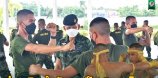 ส่งเสริมกำลังพลฝึก “มวยไทย” สืบสานศิลปะการป้องกันตัวของชาติไทย รักษาไว้ซึ่งมรดกของชาติ ตามนโยบายของผู้บัญชาการทหารบก