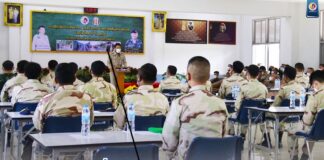 การฝึกอบรมเพิ่มประสิทธิภาพปลัดอำเภอ หัวหน้าชุดคุ้มครองตำบล จังหวัดปัตตานี รุ่นที่ 1 ประจำปี 2565 “เพิ่มศักยภาพความเป็นผู้นำ”