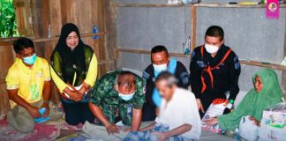 กิจกรรมจิตอาสาพัฒนาคุณภาพประชาชนเยี่ยมผู้ป่วยติดเตียงและมอบกายอุปกรณ์ สร้างขวัญกำลังใจแก่ประชาชน ในพื้นที่ อ.รือเสาะ จ.นราธิวาส