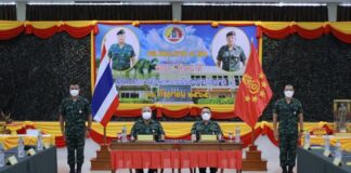 พิธีรับ-ส่งมอบหน้าที่ ผอ.รมน.ภาค 4 เดินหน้าสานต่อ แก้ปัญหาชายแดนใต้ เป้าหมายเดียวกันก็ คือคุณภาพชีวิตของพี่น้องจังหวัดชายแดนภาคใต้ต้องดีขึ้น