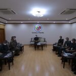 “ศานติ สานต่อ ชายแดนใต้ สันติสุข” มอบนโยบายแก่ผู้บังคับการตำรวจภูธรจังหวัดยะลา ทำพื้นที่ปลอดเหตุ ให้ประชาชนปลอดภัย สร้างความเชื่อมั่นกลับคืนสู่พี่น้องจังหวัดชายแดนภาคใต้