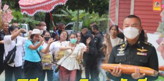 พิธีทอดกฐินสามัคคี ประจำปี 2565 ทำนุบำรุงพระพุทธศาสนาในพื้นที่