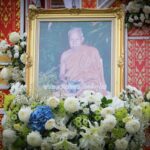พิธีสวดอภิธรรมอุทิศกุศลถวายแด่พระครูอนุศาสน์กิจจาทร (พ่อท่านเขียว กิตุติคุโน) ประชาชนและศิษย์ญานุศิษย์ เข้าร่วมพิธีอย่างคับคั่ง