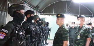 ตรวจเยี่ยมหน่วยเฉพาะกิจในพื้นที่จังหวัดยะลา พร้อมมอบแนวทางการปฏิบัติงาน เพื่อสร้างความเชื่อมั่น ศรัทธาแก่พี่น้องประชาชน