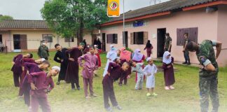 ออกกำลังกายยามเช้าก่อนเข้าเรียน เสริมสร้างสุขภาพร่างกายให้แข็งแรง และสร้างความสัมพันธ์อันดีต่อกัน