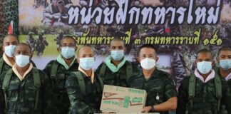 รองแม่ทัพภาคที่ 4 ห่วงใยคุณภาพชีวิตทหารใหม่ ตรวจเยี่ยมพบปะให้กำลังใจ ร่วมรับประทานอาหารกับน้องคนเล็กของกองทัพบก