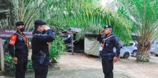 ตรวจเยี่ยมสร้างขวัญกำลังใจแก่กำลังพลในการปฏิบัติหน้าที่ เพื่อความสันติสุขชายแดนภาคใต้