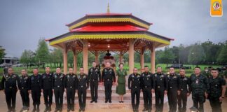 ผู้ช่วยผู้บัญชาการทหารบก เปิดศาลาวงกลม ประดิษฐาน พระบรมราชานุสาวรีย์ฯ (รัชกาลที่ 5) นำกล่าวปฏิญาณตน “ข้าพระพุทธเจ้าจะรักษามรดกของพระองค์ท่านไว้ด้วยชีวิต”