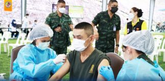 กิจกรรมการรณรงค์ฉีดวัคซีน COVID-19 และวัคซีนไข้หวัดใหญ่ในกลุ่มทหารให้กับกำลังพลและครอบครัว ช่วยลดป่วยรุนแรงและเสียชีวิต ก่อนเทศกาลขึ้นปีใหม่ 2566