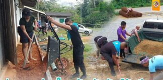 “ร่วมแรงร่วมใจ สร้างสัมพันธ์อันดีงาม” ช่วยปรับปรุงอาคารเรียน ภายในโรงเรียนตาดีกาตัลบียาตุลอัตฟาล อำเภอศรีสาคร จังหวัดนราธิวาส