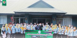 มวลชนกลุ่มเสื้อเขียวจังหวัดนราธิวาส เดินทางไปถวายพระพร สมเด็จพระเจ้าลูกเธอ เจ้าฟ้าพัชรกิติยาภา นเรนทิราเทพยวดี กรมหลวงราชสาริณีสิริพัชร มหาวัชรราชธิดาเพื่อเป็นการแสดงความจงรักภักดีต่อสถาบันพระมหากษัตริย์ โดยเครื่องบินลำเลียงทหารอากาศ C-130 ของกองทัพอากาศ