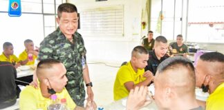 จัดเต็มอาหารมื้อพิเศษแก่กำลังพล เพื่อเป็นขวัญกำลังใจที่ดีในการปฏิบัติงาน