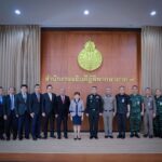 เยี่ยมคำนับหารือข้อราชการ สร้างความร่วมมือในการปฏิบัติงานด้านความมั่นคงในพื้นที่