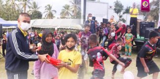 กิจกรรมมอบความสุขในโอกาสปีใหม่และวันเด็กแห่งชาติ สานสัมพันธ์ค่ายทหารสู่ชุมชน ณ อำเภอเจาะไอร้อง จังหวัดนราธิวาส