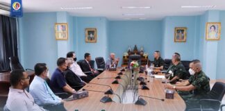 แม่ทัพภาคที่ 4 เยี่ยมประสานการฏิบัติให้มีความสอดคล้องงานด้านความมั่นคงในพื้นที่