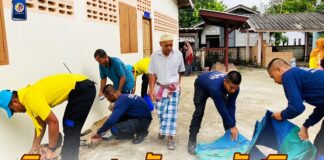 จิตอาสาพัฒนามัสยิด เราทำความดีด้วยหัวใจ