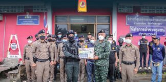 รองผู้บังคับหน่วยเฉพาะกิจสงขลา ลงพื้นที่ตรวจเยี่ยมการปฏิบัติงานเขตเมืองเศรษฐกิจ สร้างความเชื่อมั่นให้กับพี่น้องประชาชนในพื้นที่