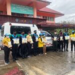 กอ.รมน.ภาค 4 สน. เชิญถุงยาพระราชทานนำไปมอบให้กับผู้ประสบอุทกภัย เพื่อบรรเทาความเดือดร้อนให้กับพี่น้องประชาชนในพื้นที่จังหวัดปัตตานี