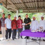 ผู้บังคับหน่วยเฉพาะกิจสงขลา ร่วมงานการกุศล บริจาคเงินสมทบทุนสร้างมัสยิดดารุลอามาน