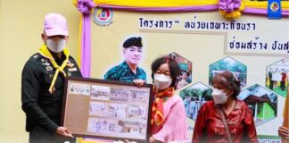 ส่งมอบบ้านตามโครงการ “หน่วยเฉพาะกิจนราธิวาส ซ่อมสร้าง ปันสุข” เพื่อยกระดับคุณภาพชีวิตพี่น้องประชาชนที่มีฐานะยากจนให้ได้รับความสุข และมีชีวิตความเป็นอยู่ที่ดีขึ้น