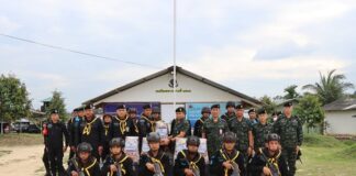 ตรวจเยี่ยมหน่วยเฉพาะกิจกรมทหารพรานที่ 45 มอบนโยบายให้หน่วยสามารถปฏิบัติได้อย่างมีประสิทธิภาพมากที่สุด