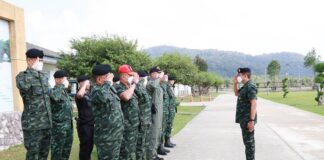 รองแม่ทัพภาคที่ 4 ประชุมทบทวนมาตรการการทำเส้นทางให้ปลอดภัยในพื้นที่ ฉก.นราธิวาส เน้นย้ำปฏิบัติหน้าที่ด้วยความไม่ประมาท มาตรการต้องครอบคลุม เป็นไปในทิศทางเดียวกัน