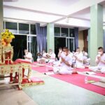 กอ.รมน.ภาค 4 ส่วนหน้า นำกำลังพลไหว้พระสวดมนต์ในวันพระ ขึ้น 8 ค่ำ เดือน 5