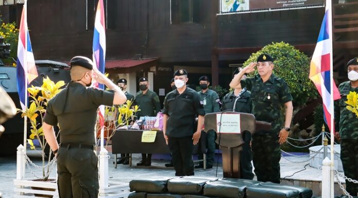 มทภ.4 ลงพื้นที่ตรวจเยี่ยม ฉก.ตชด.43 อ.นาทวี จ.สงขลา เน้นย้ำกำลังพลปฏิบัติงานอยู่ในความไม่ประมาท