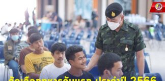 คัดเลือกทหารวันแรก ประจำปี 2566 แม่ทัพภาคที่ 4 ย้ำเจ้าหน้าที่ปฏิบัติงานเป็นไปตามนโยบายของกองทัพบก สร้างความเชื่อมั่นให้แก่ประชาชน