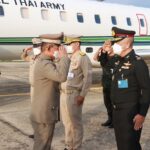 องคมนตรี ลงพื้นที่เยี่ยมให้กำลังใจเจ้าหน้าที่ และประชาชนที่ได้รับผลกระทบจากเหตุการณ์ความรุนแรงในพื้นที่จังหวัดชายแดนภาคใต้