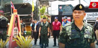รอง มทภ.4 ตรวจติดตามความคืบหน้าเหตุคนร้ายขว้างไปป์บอมบ์และยิงใส่ จุดตรวจฐานปฏิบัติการ ชคต.บุดี พร้อมสร้างขวัญกำลังใจแก่เจ้าหน้าที่