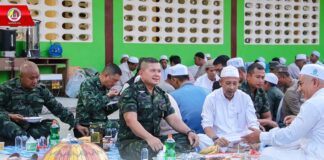 หน่วยเฉพาะกิจสงขลา ร่วมกิจกรรม ละศีลอด (เปิดปอซอ) ในเดือนรอมฎอน ฮิจเราะห์ศักราช 1444 ณ มัสยิดนูรุลอีมาน