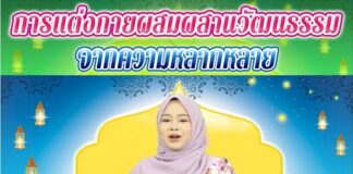 การแต่งกายผสมผสานวัฒนธรรมจากความหลากหลาย สู่ความเป็นอัตลักษณ์ในพื้นที่จังหวัดชายแดนภาคใต้